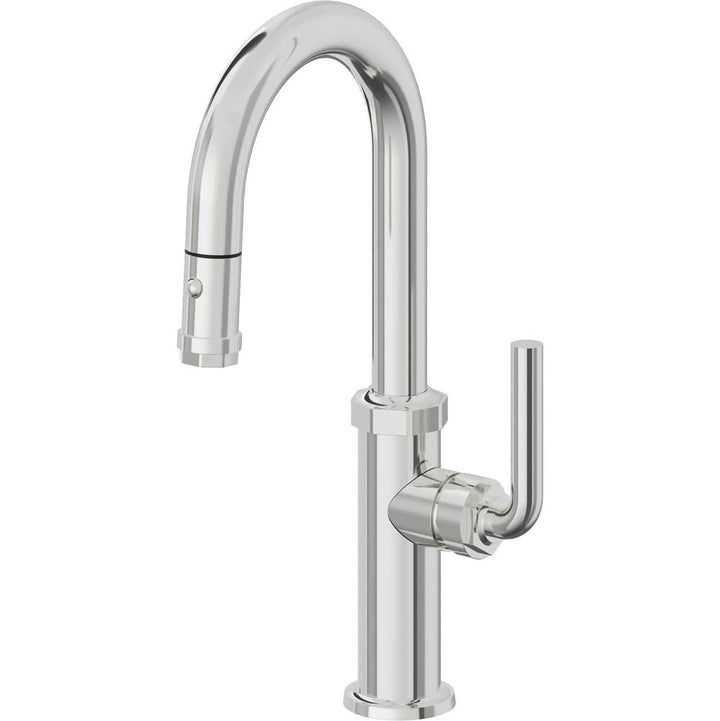 California Faucets Pull-Down Prep/Bar Faucet