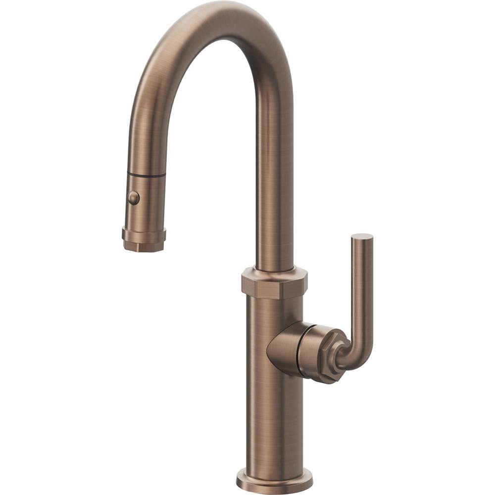 California Faucets Pull-Down Prep/Bar Faucet