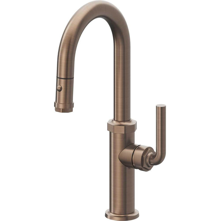 California Faucets Pull-Down Prep/Bar Faucet