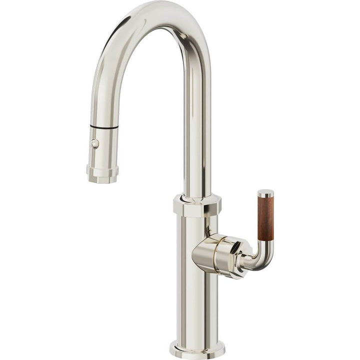 California Faucets Pull-Down Prep/Bar Faucet