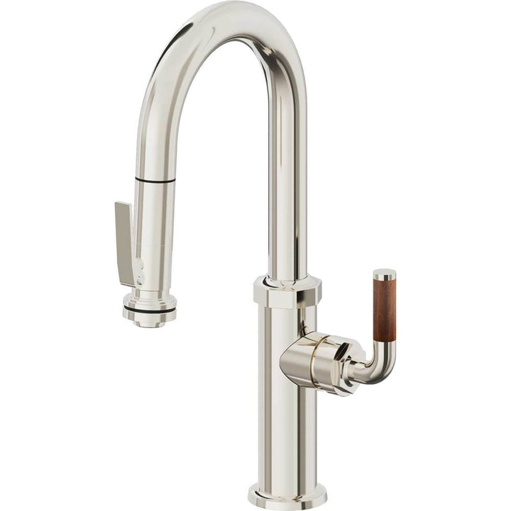 California Faucets Pull-Down Prep/Bar Faucet