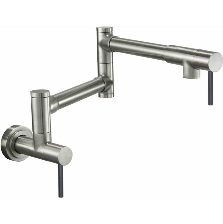 California Faucets Pot Filler - Dual Handle Wall Mount - Contemporary