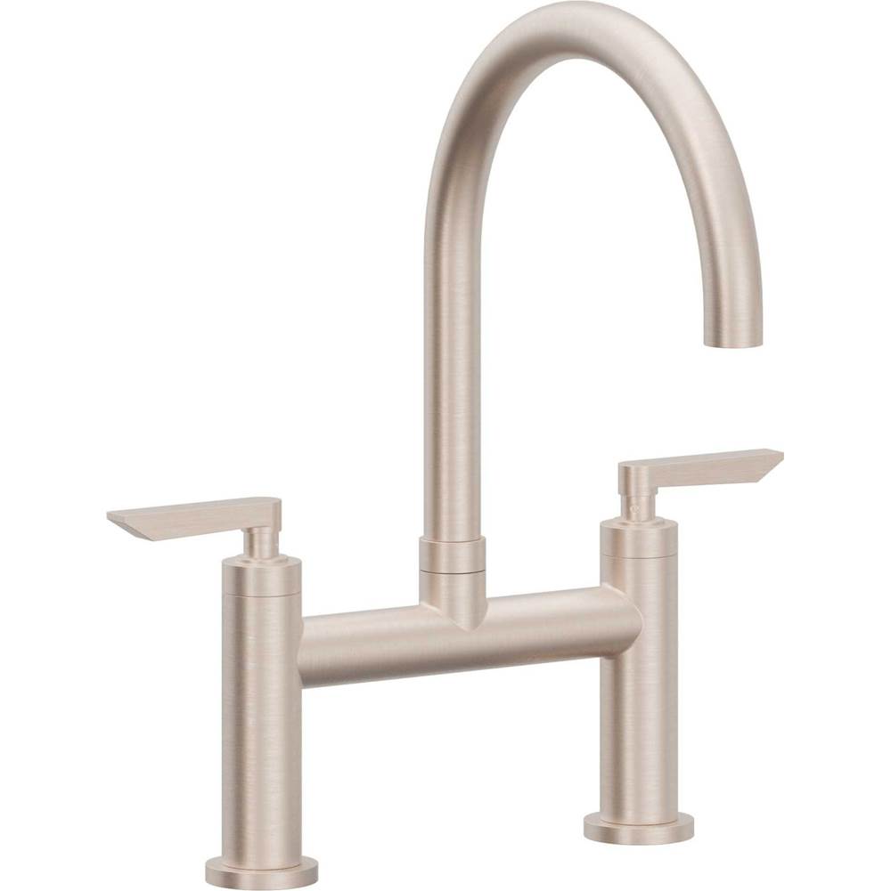 California Faucets Bridge Kitchen Faucet - Arc Spout