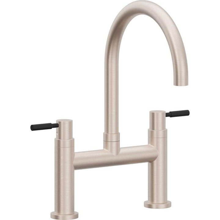 California Faucets Bridge Kitchen Faucet Arc Spout
