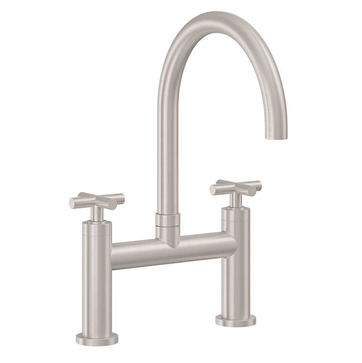 California Faucets Bridge Kitchen Faucet Arc Spout