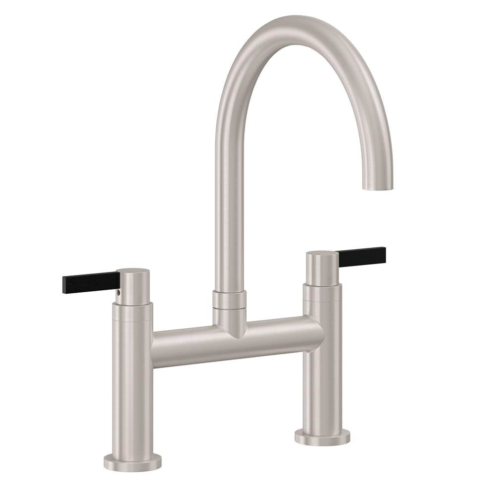 California Faucets Bridge Kitchen Faucet Arc Spout