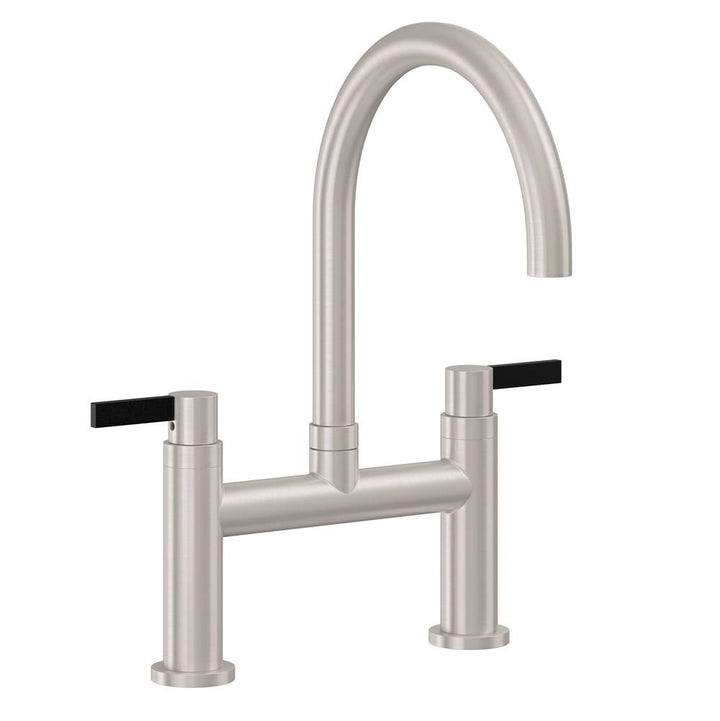 California Faucets Bridge Kitchen Faucet Arc Spout