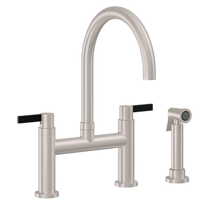California Faucets Bridge Kitchen Faucet Arc Spout