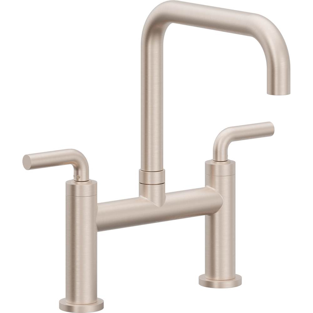 California Faucets Bridge Kitchen Faucet - Quad Spout