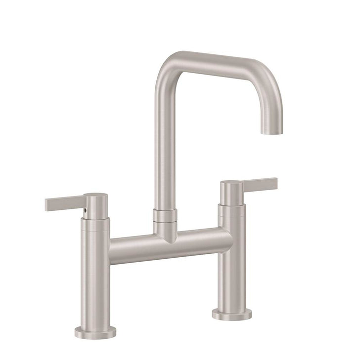 California Faucets Bridge Kitchen Faucet Quad Spout