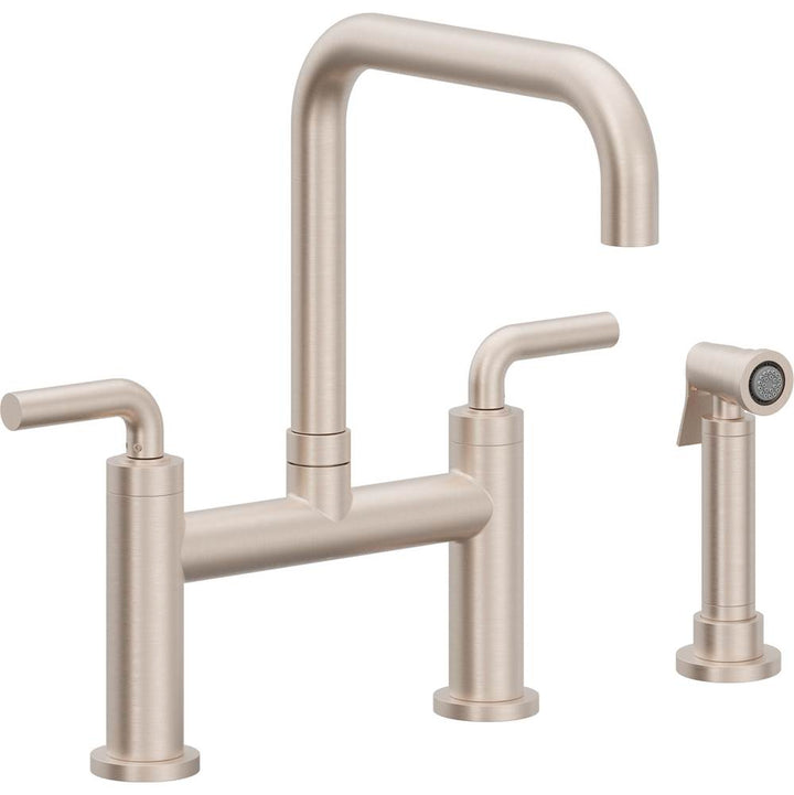 California Faucets Bridge Kitchen Faucet - Quad Spout