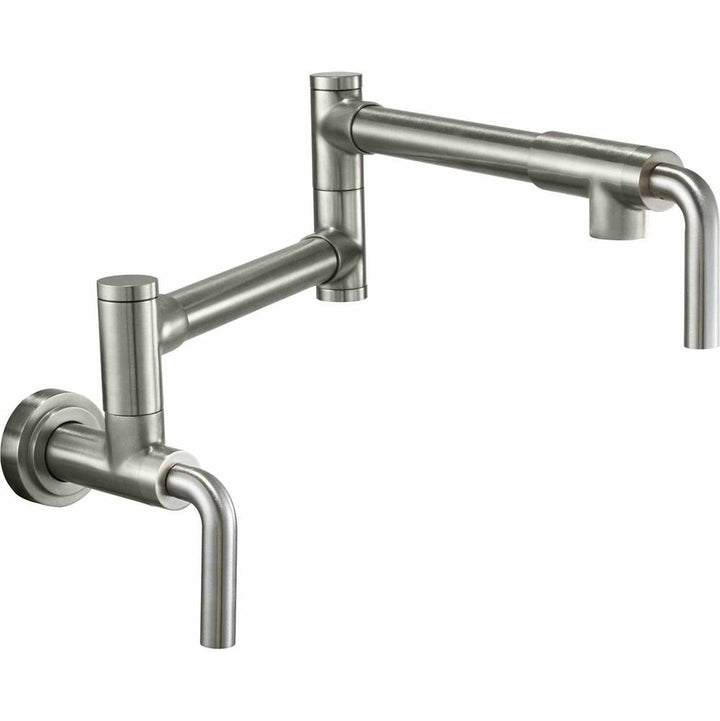 California Faucets Pot Filler Dual Handle Wall Mount Contemporary