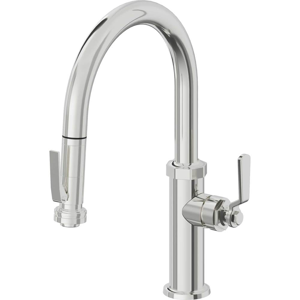California Faucets Pull-Down Kitchen Faucet