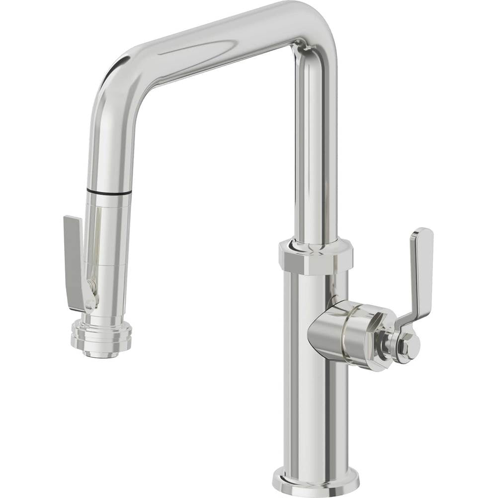California Faucets Pull-Down Kitchen Faucet