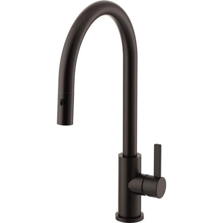 California Faucets Coto Pull-Down Kitchen Faucet with Button Sprayer