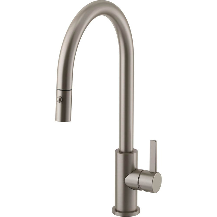 California Faucets Coto Pull-Down Kitchen Faucet with Button Sprayer