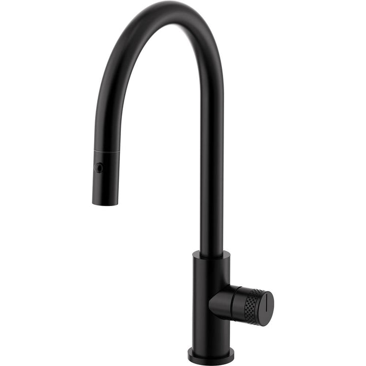 California Faucets Coto Pull-Down Kitchen Faucet with Button Sprayer