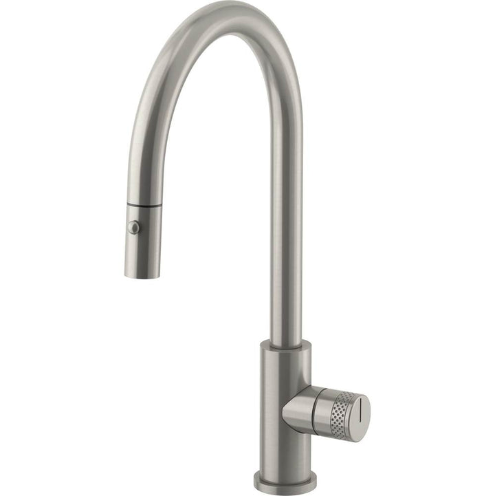 California Faucets Coto Pull-Down Kitchen Faucet with Button Sprayer