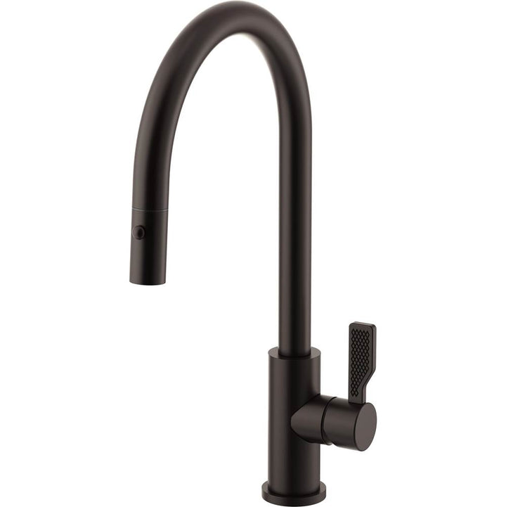 California Faucets Coto Pull-Down Kitchen Faucet with Button Sprayer