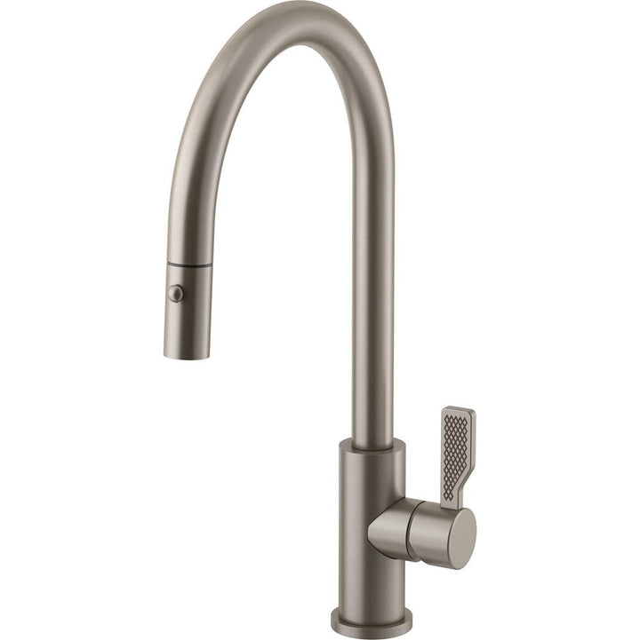 California Faucets Coto Pull-Down Kitchen Faucet with Button Sprayer
