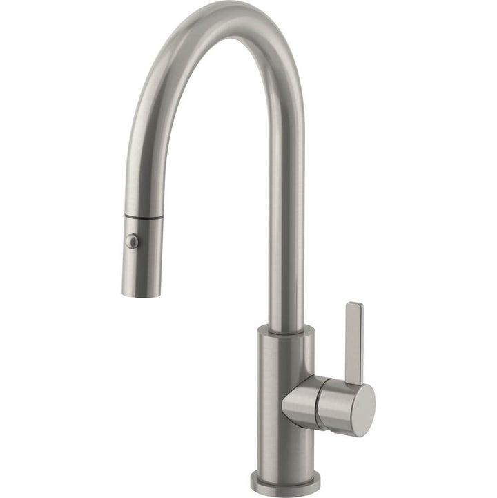 California Faucets Coto Pull-Down Kitchen Faucet with Button Sprayer