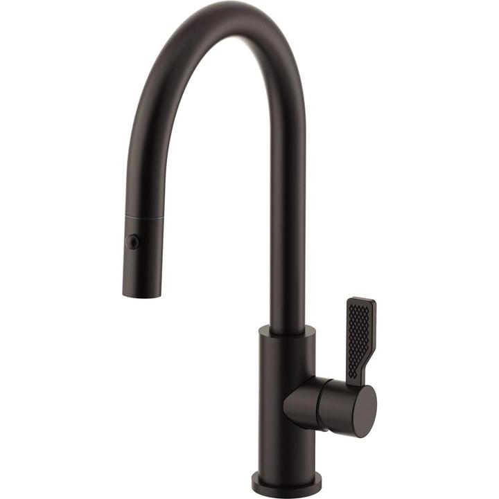 California Faucets Coto Pull-Down Kitchen Faucet with Button Sprayer