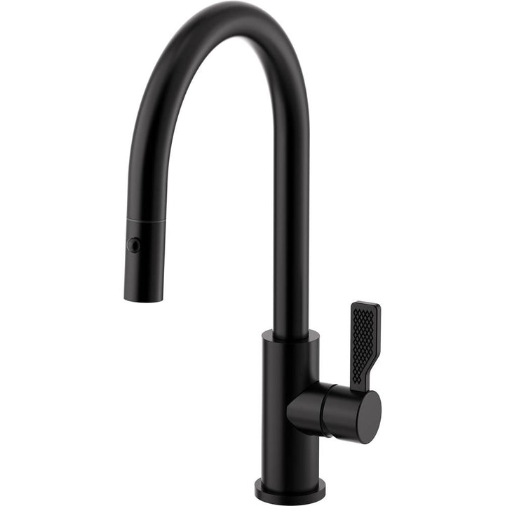 California Faucets Coto Pull-Down Kitchen Faucet with Button Sprayer