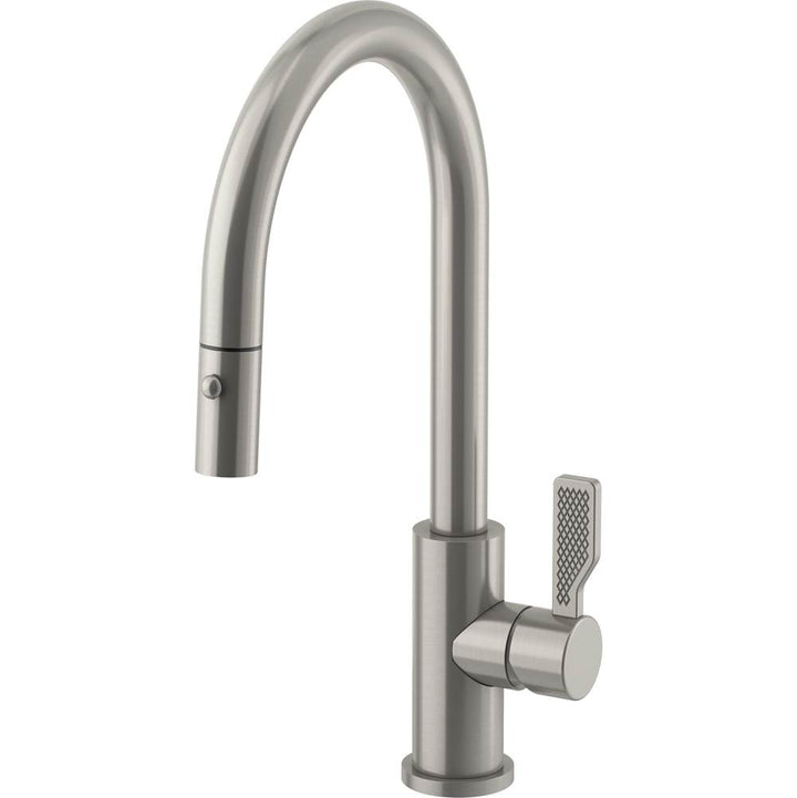 California Faucets Coto Pull-Down Kitchen Faucet with Button Sprayer