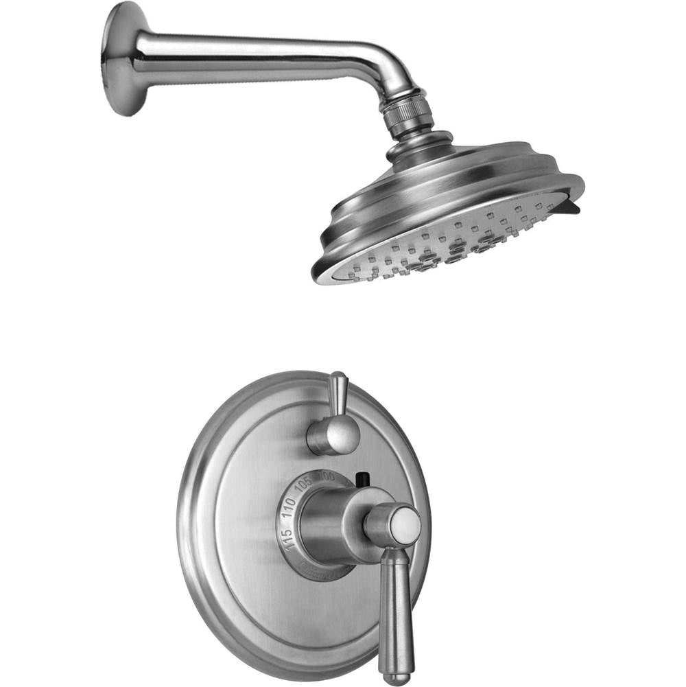 California Faucets StyleTherm 1/2" Thermostatic Shower System with Single Showerhead