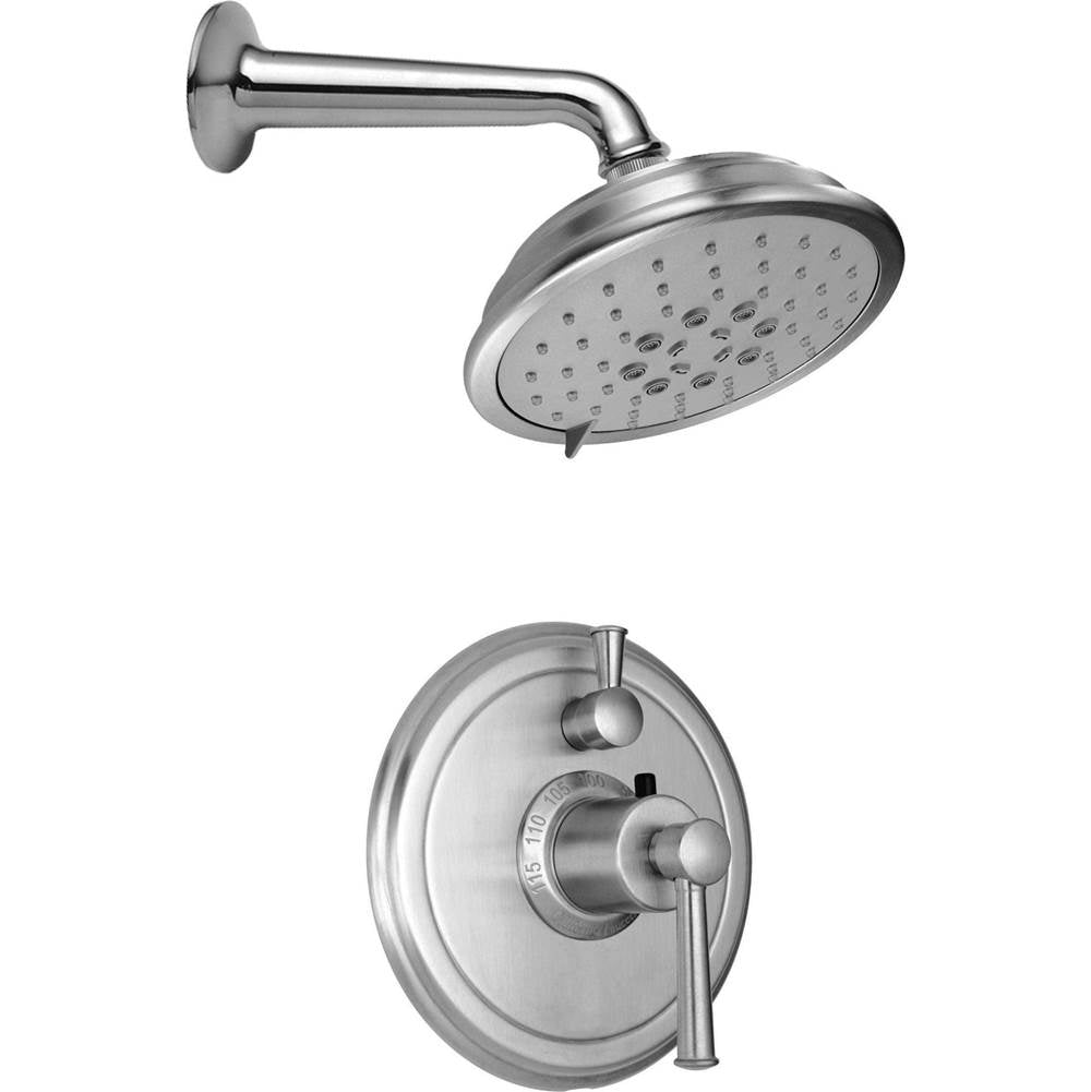 California Faucets StyleTherm 1/2" Thermostatic Shower System with Single Showerhead