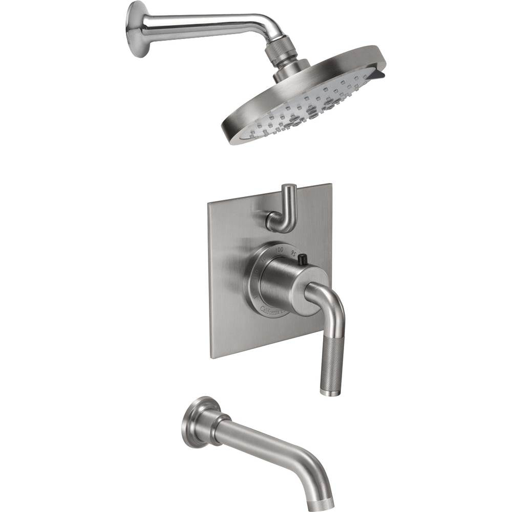 California Faucets StyleTherm 1/2" Thermostatic Shower System with Showerhead and Tub Spout