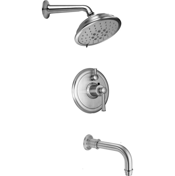 California Faucets StyleTherm 1/2" Thermostatic Shower System with Showerhead and Tub Spout