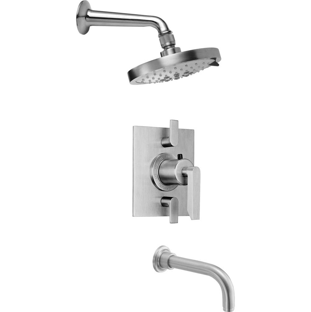 California Faucets StyleTherm 1/2" Thermostatic Shower System with Showerhead and Tub Spout
