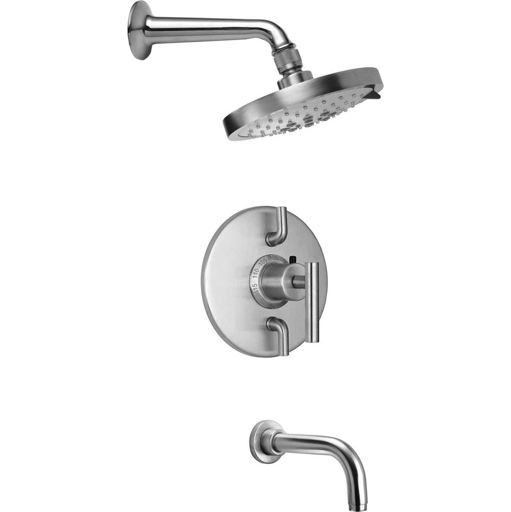 California Faucets StyleTherm 1/2" Thermostatic Shower System with Showerhead and Tub Spout