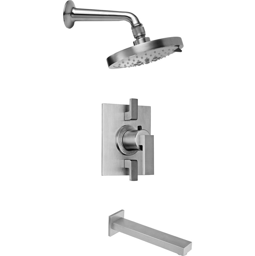 California Faucets StyleTherm 1/2" Thermostatic Shower System with Showerhead and Tub Spout