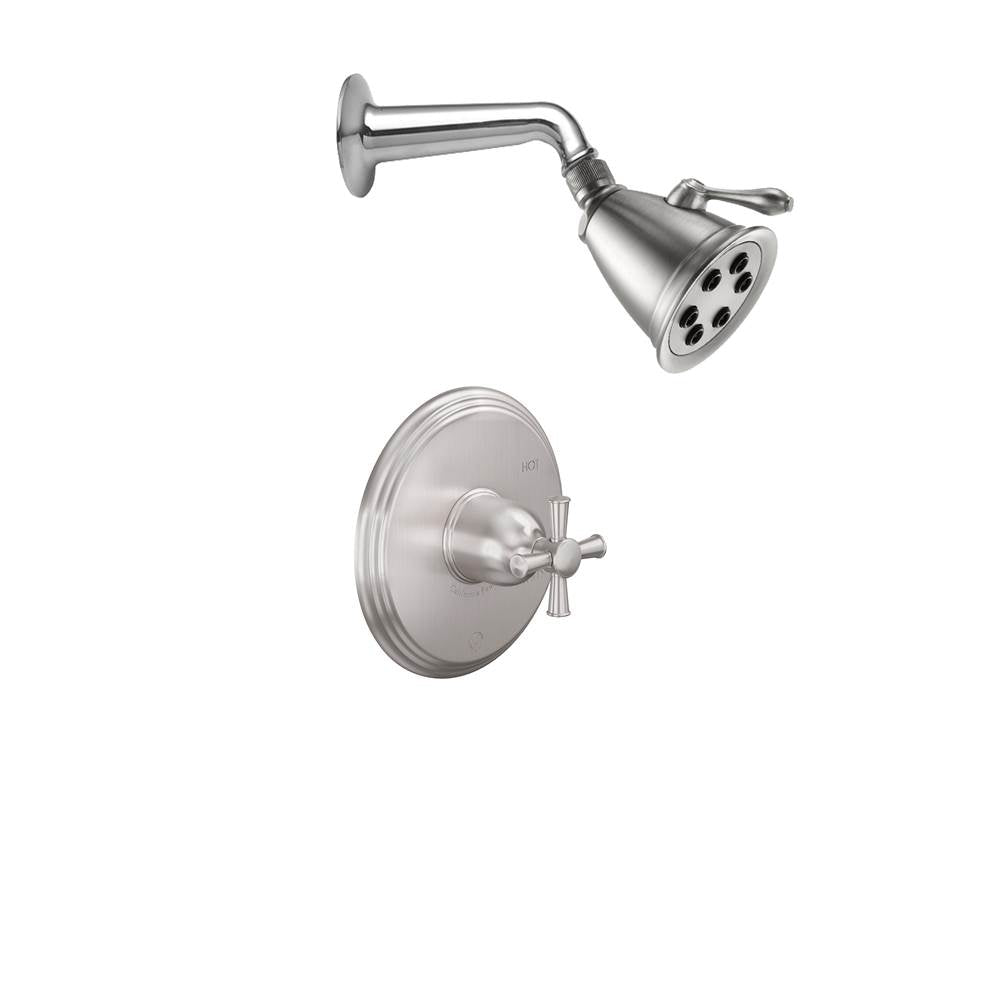 California Faucets Pressure Balance Shower System with Single Showerhead