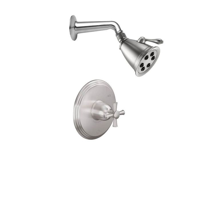 California Faucets Pressure Balance Shower System with Single Showerhead