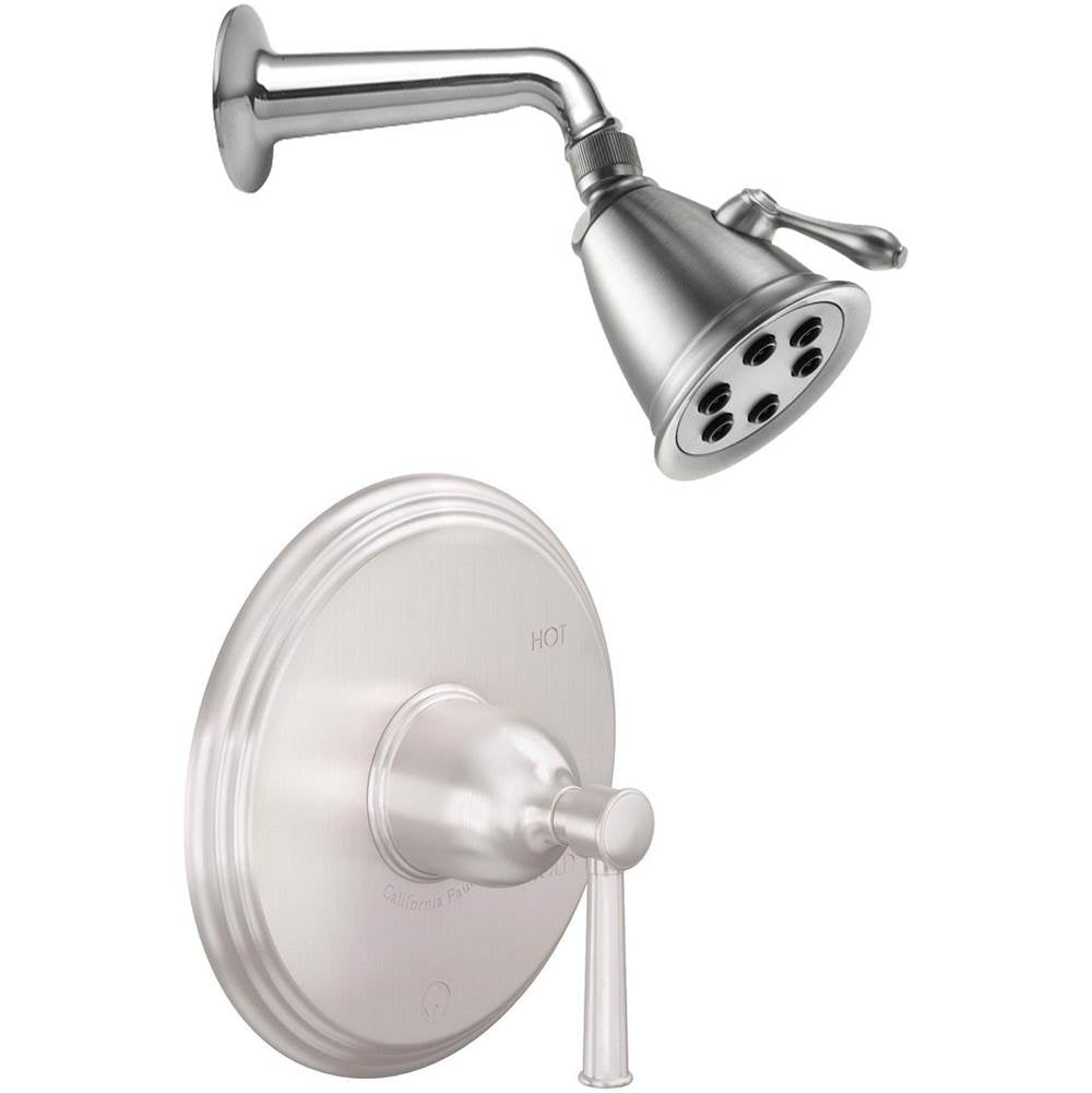 California Faucets Pressure Balance Shower System with Single Showerhead