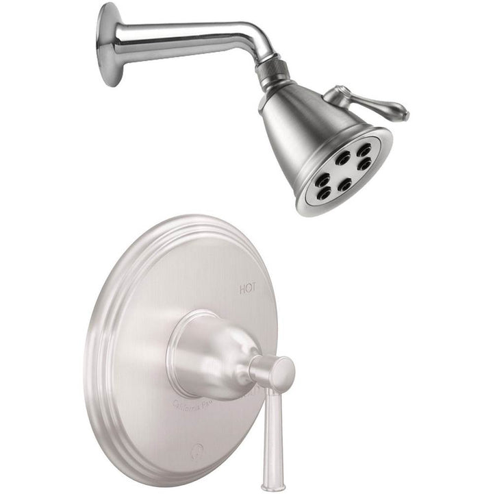 California Faucets Pressure Balance Shower System with Single Showerhead