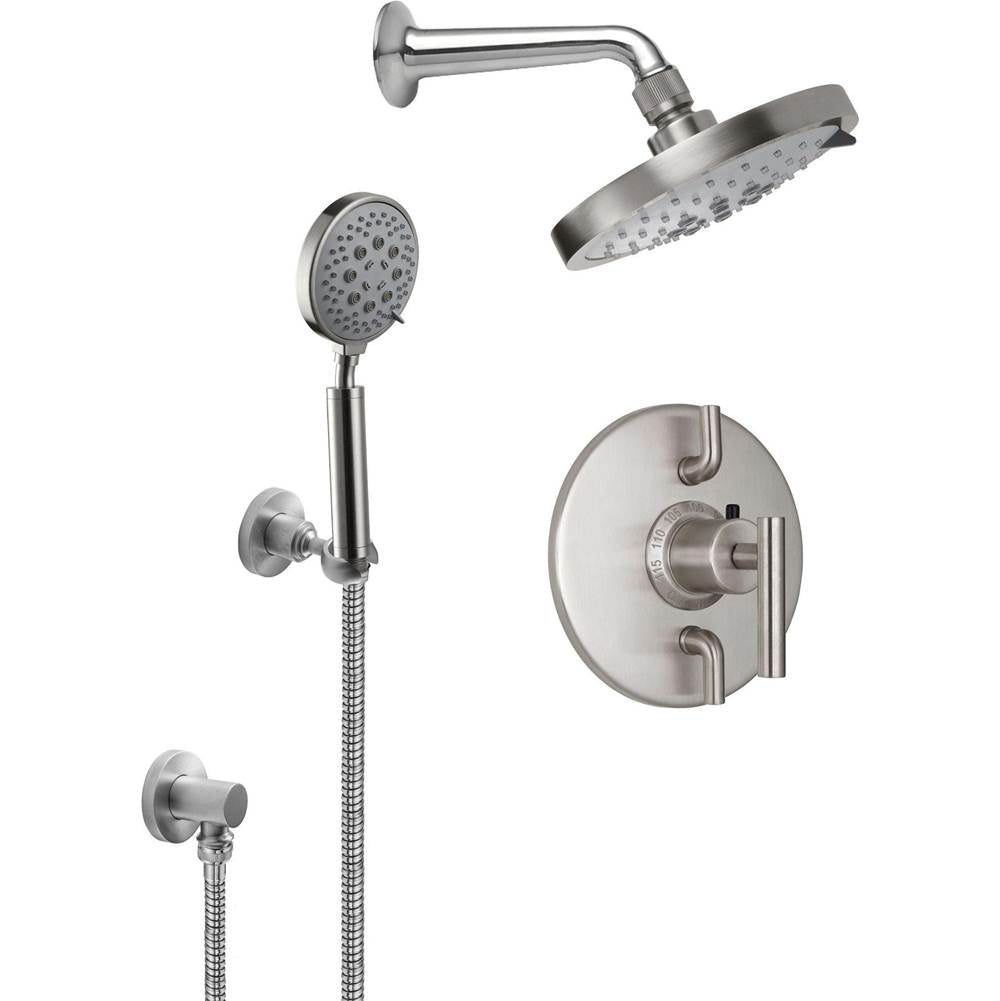 California Faucets StyleTherm 1/2" Thermostatic Shower System with Showerhead and Handshower