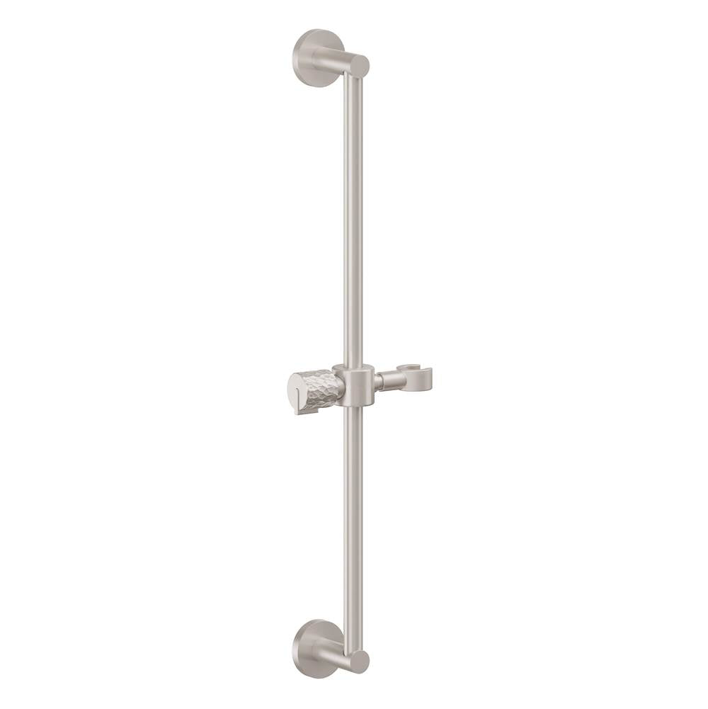California Faucets Wall Mounted Slide Bar Round Base
