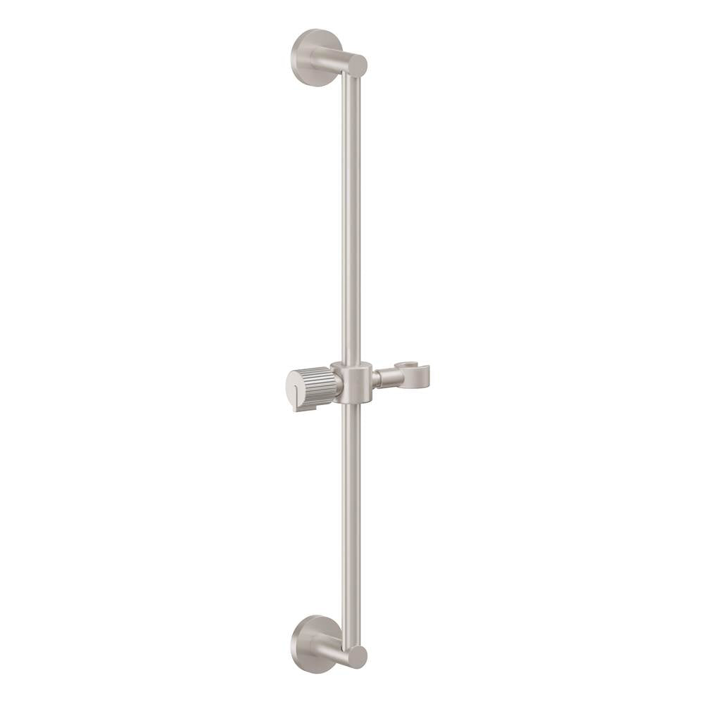 California Faucets Wall Mounted Slide Bar Round Base