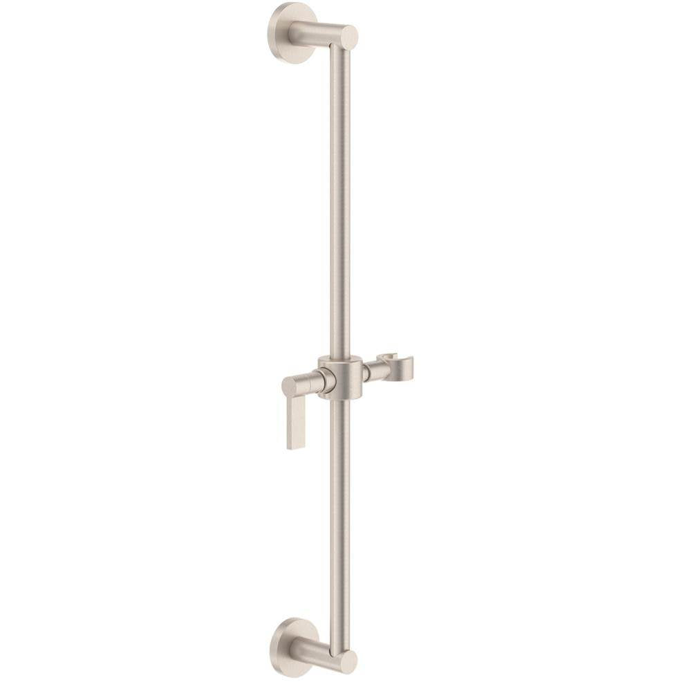 California Faucets Wall Mounted Slide Bar Round Base