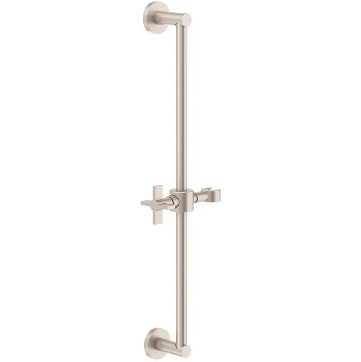 California Faucets Wall Mounted Slide Bar Round Base