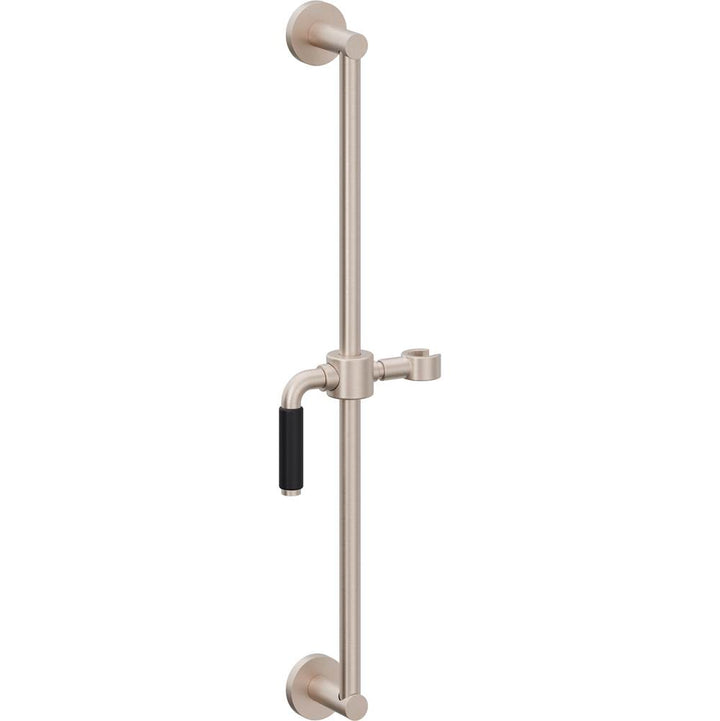California Faucets Wall Mounted Slide Bar Round Base