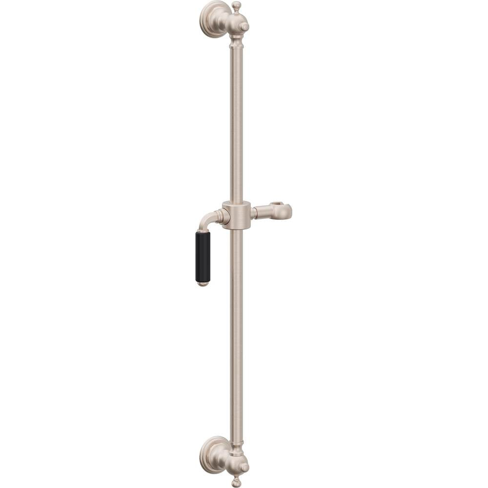 California Faucets Wall Mounted Slide Bar Line Base