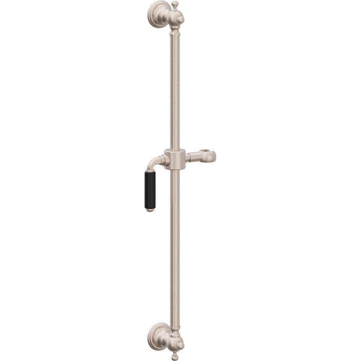 California Faucets Wall Mounted Slide Bar Line Base