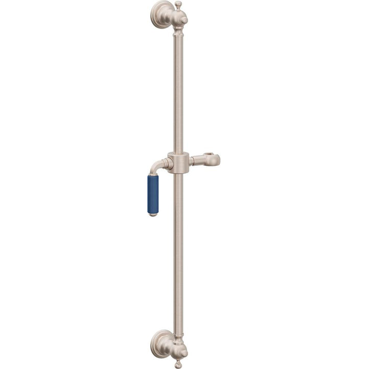 California Faucets Wall Mounted Slide Bar Line Base