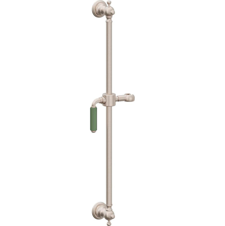 California Faucets Wall Mounted Slide Bar Line Base