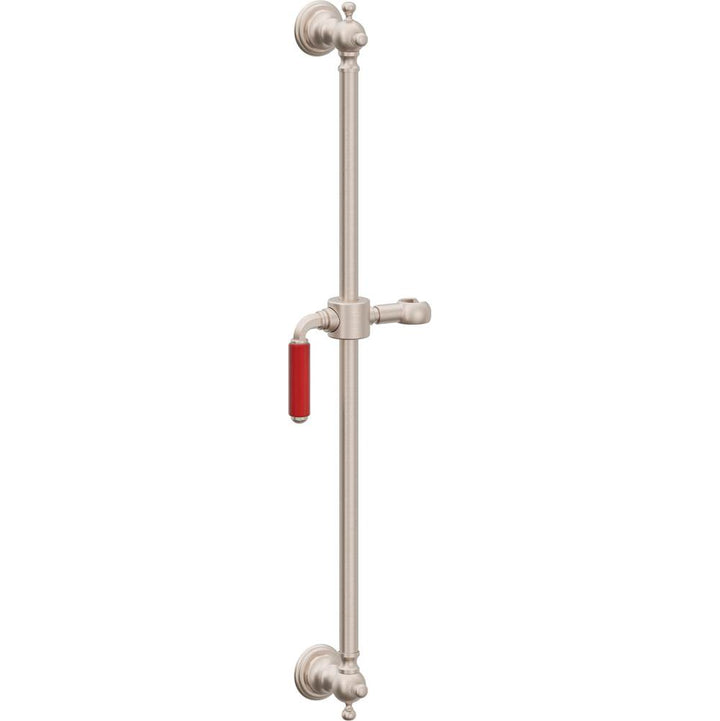 California Faucets Wall Mounted Slide Bar Line Base